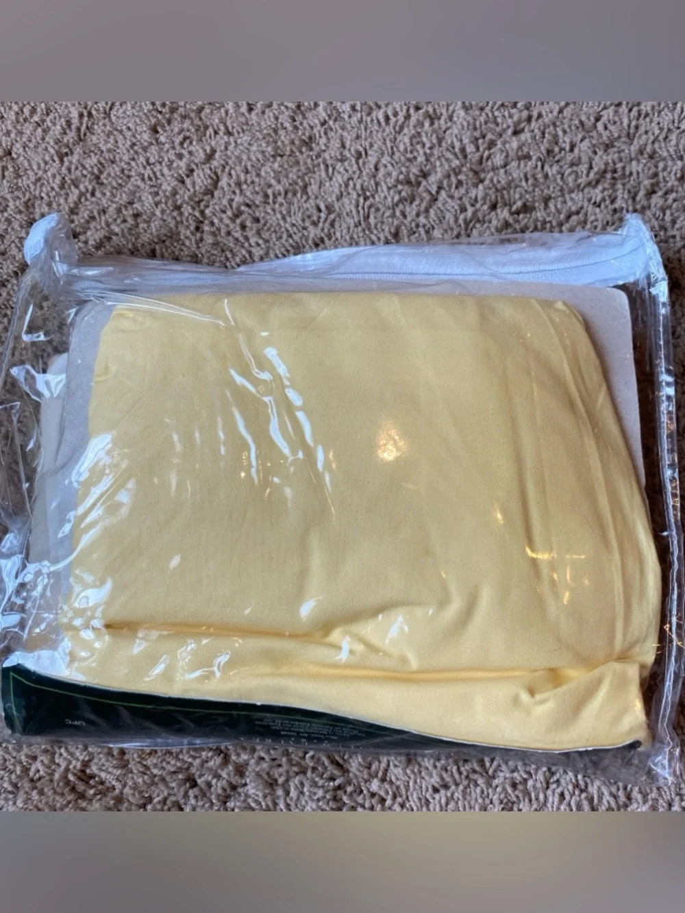 Lauren Ralph Lauren Twin Sheet Set Yellow Cotton 250 Thread Count Deep Vintage